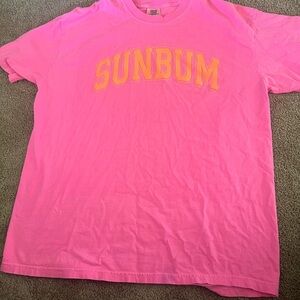 Comfort Colors Vibrant Pink Tee